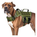 Ultimate Heavy Duty Dog Harness for Large Breeds - Tactical No Pull Vest with Molle System, Adjustable Reflective Design for Safe Walking, Hiking, and Training