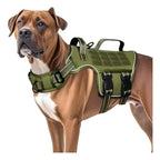 Ultimate Heavy Duty Dog Harness for Large Breeds - Tactical No Pull Vest with Molle System, Adjustable Reflective Design for Safe Walking, Hiking, and Training