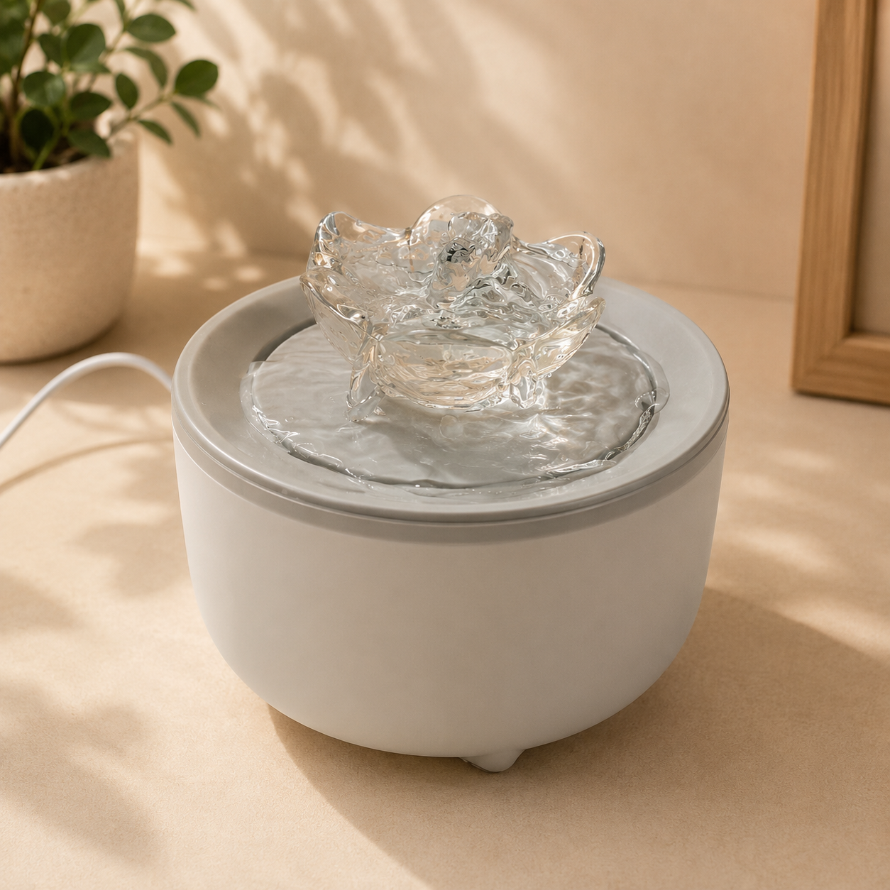Automatic Cat Water Fountain - 1.2L USB Electric Mute Pet Drinker with Filtered Recirculation