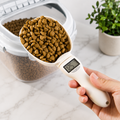 Accurate Pet Food Measuring Scoop - Digital Dog & Cat Food Scale with LED Display