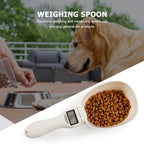Accurate Pet Food Measuring Scoop - Digital Dog & Cat Food Scale with LED Display