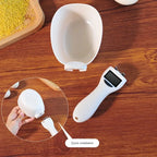 Accurate Pet Food Measuring Scoop - Digital Dog & Cat Food Scale with LED Display
